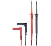 Gossen Metrawatt KS17-S - Cable de prueba, 4 mm, conector de 1,50 m, color rojo y negro, 1 unidad
