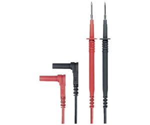 Gossen Metrawatt KS17-S - Cable de prueba, 4 mm, conector de 1,50 m, color rojo y negro, 1 unidad