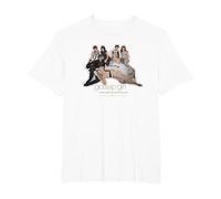 Gossip Girl Group Camiseta, Hombre Tallas Grandes, Blanco, 4X Alto