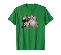 Gossip Girl Group Camiseta, Hombre, Verde Kelly, 3XL