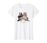 Gossip Girl Group Camiseta, Mujer, Blanco, 3XL