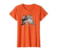 Gossip Girl Group Camiseta, Mujer, Naranja, S