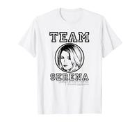 Gossip Girl Team Serena Camiseta, Hombre, Blanco, S