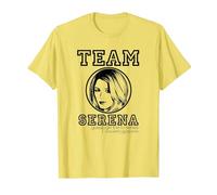 Gossip Girl Team Serena Camiseta, Hombre, Limón, M