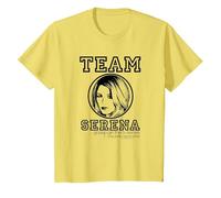 Gossip Girl Team Serena Camiseta, Niños, Limón, 4 años