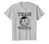 Gossip Girl Team Serena Camiseta, Niños, Plata, 8 años