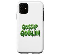 Gossip Goblin Divertido Rumor Chit Chat Jugoso Charla Social Carcasa para iPhone 11