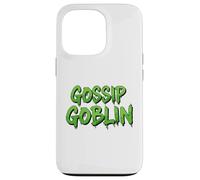 Gossip Goblin Divertido Rumor Chit Chat Jugoso Charla Social Carcasa para iPhone 13 Pro