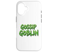 Gossip Goblin Divertido Rumor Chit Chat Jugoso Charla Social Carcasa para iPhone 16