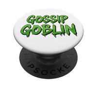 Gossip Goblin Divertido Rumor Chit Chat Jugoso Charla Social PopSockets PopGrip Adhesivo
