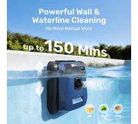 Gosvor Litevac G1 Robot Limpiador de Piscinas de y Pared, Línea de Agua y Plataforma, 6.9 Kg Ultra , Filtración, Inteligente y App, para Piscinas de 200 M²