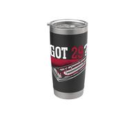 Got 29 Loves Cribbage Juego de cartas Puntuación Chat Cribbage Vaso térmico de acero inoxidable de doble pared