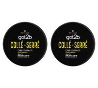 GOT 2B collé-serré - Lote de 2 ceras de fijación de peinado, 75 ml