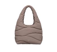 GOT BAG Bolso de hombro Puffer Cloud Shoulder Bag Bolso de mano Mujer Nylon Puffy Acolchado, Wavy - Oyster, Einheitgroße
