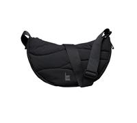 GOT BAG Moon Bag - Bolso bandolera para mujer (nailon acolchado), Black - Wavy, Einheitsgroße