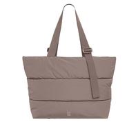 GOT BAG Puffer Bolsa de compras 51 cm Compartimento para laptop marrón