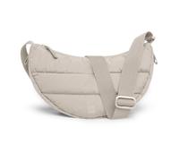 GOT BAG Puffer Moon Bag Small | Bolso Bandolera de Media Luna Acolchado | Riñonera Impermeable con Correa Ajustable (scallop)
