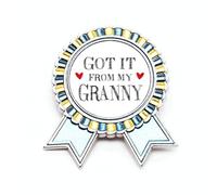 Got It From My Granny Grandma - Broche para regalo con la medalla del ganador del premio, Medium, Metal
