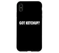 Got Ketchup? Funny Condiment Lover Design Foodie Tees Carcasa para iPhone XS MAX