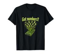 Got Numbers Calculadora de Ciencia de Datos Gráfico de Confeti Camiseta