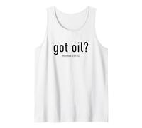 Got Oil? Rapture & Second Coming Matthew 25 Reminder Faith Camiseta sin Mangas