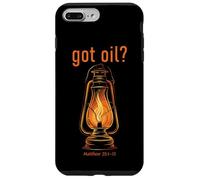 Got Oil? Rapture & Second Coming Matthew 25 Reminder Faith Carcasa para iPhone 7 Plus/8 Plus