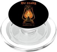 Got Oil? Rapture & Second Coming Matthew 25 Reminder Faith PopSockets PopGrip para MagSafe