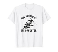 Got Passed by My Daughter Funny Esquí Papá Invierno Camiseta