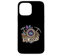 Got Rocks? Geode Crystal Rockhound Geologist Mining Fan Carcasa para iPhone 13 Pro MAX