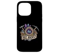 Got Rocks? Geode Crystal Rockhound Geologist Mining Fan Carcasa para iPhone 14 Pro MAX