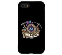 Got Rocks? Geode Crystal Rockhound Geologist Mining Fan Carcasa para iPhone SE (2020) / 7/8