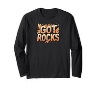 GOT ROCKS Geology Rock Collector Mineral Hunter Manga Larga