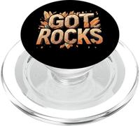 GOT ROCKS Geology Rock Collector Mineral Hunter PopSockets PopGrip para MagSafe