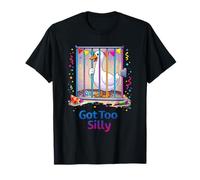 Got Too Silly Funny Goose in Jail Party Humor Diseño Gráfico Camiseta