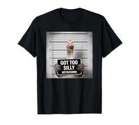 Got Too Silly Funny Goose Mugshot Camiseta
