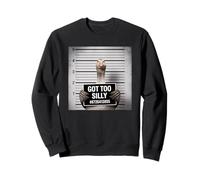 Got Too Silly Funny Goose Mugshot Sudadera