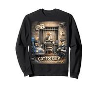 Got Too Silly Funny Goose Pun Humor para los Amantes de Las Mascotas y los Animales Sudadera