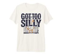 Got Too Silly Goose Funny Vintage Humor Men Women Camiseta Premium