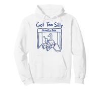 Got Too Silly Penalty Box Divertido Ganso Sudadera con Capucha
