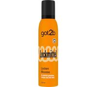 got2b Afilador de espuma para rizos (250 ml), mousse para rizos con sujeción, 3 cabellos naturales ondulados, rizados y fríos, para rizos definidos y fuerza de rebote, con hasta 96 horas de efecto