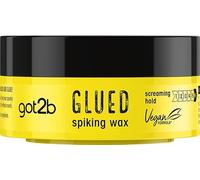 Got2b Cera Glued 75 ml - para Peinados, de Fijación Ultrafuerte, Para Looks Moldeables y Resistentes, Optimo para Peinados Atrevidos, Fórmula Vegana