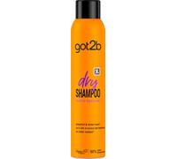Got2b - Champú Seco Textura Extra, 200 ml, Refresca tu cabello al instante, adecuado para peinados