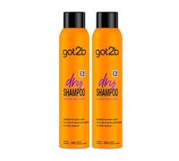 Got2b - Champú Seco Textura Extra, 200 ml, Refresca tu cabello al instante, adecuado para peinados (Paquete de 2)