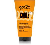 GOT2B CURLZ Defining Jelly 150 ml - Lightweight Curl Enhancing Styling Gel for Curly and Wavy Hair, Defines Curls, Controles Frizz, Boosts Elasticity and Shine
