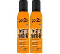 got2b Espuma Twisted Rizos Perfectos - 250ml (Paquete de 2)