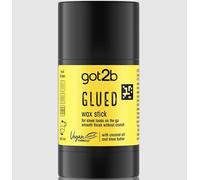 GOT2B Glue Wax Stick (1 x 50 g), cera para el pelo para looks sin crujidos, crea estilos duraderos y súper fuertes hasta 24 horas