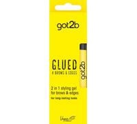 Got2b Glued Gel Fijador de Cejas y Babyhairs, Fijación Fuerte, 16ml | Fijación Invisible y Duradera, Resistente al Agua, Aplicación Precisa, Para Looks Impecables, Acabado Natural sin Residuos