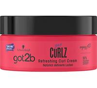 got2b GotCurlz Refresshing Curl Cream (1 x 200 ml), crema hidratante para peinar y refrescar rizos, definiciones y nourishes sin peso