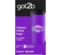 got2b Polvo de peinado (10 g) para dar volumen instantáneo directamente a la raíz, polvo de volumen con fórmula ligera para un aspecto natural