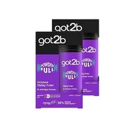 got2b Polvo de peinado (10 g) para dar volumen instantáneo directamente a la raíz, polvo de volumen con fórmula ligera para un aspecto natural, 4 x 10 g